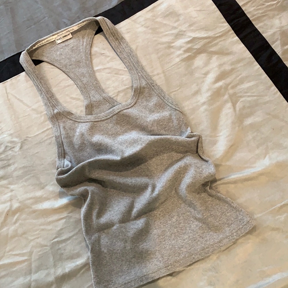 Dolce & Gabbana Jersey Tank Top